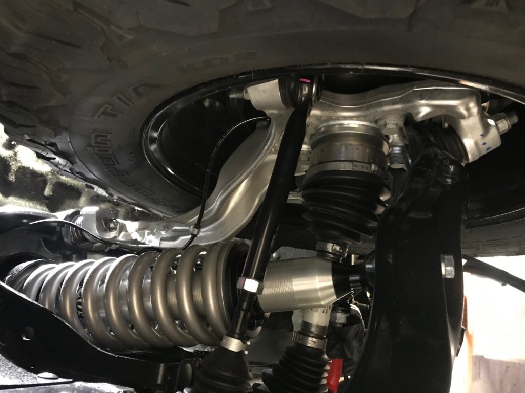 Figure 2. Forged aluminum front knuckle in a 2020 Ford Ranger. (Source: Mayflower Consulting.)