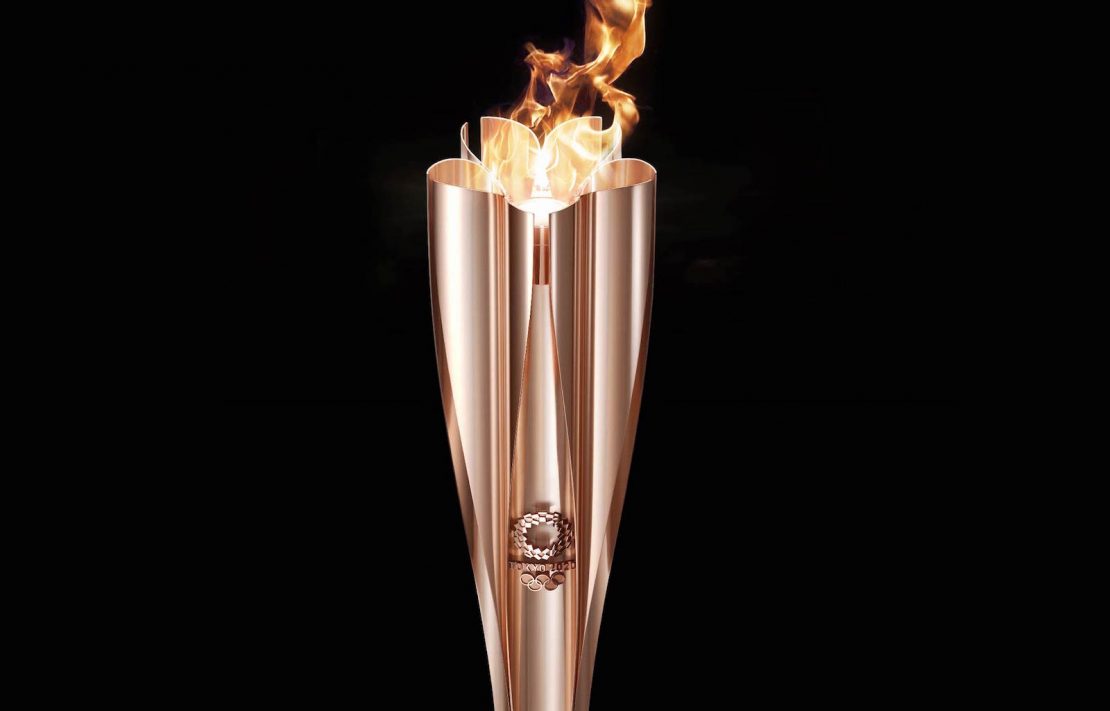 Aluminum Torch for 2020 Olympics Symbolizes Hope and Recovery Light